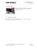 Preview for 36 page of CNC-Step High-Z S-1400T Operating Instructions Manual