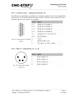 Preview for 38 page of CNC-Step High-Z S-1400T Operating Instructions Manual