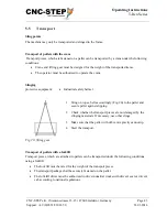 Preview for 43 page of CNC-Step High-Z S-1400T Operating Instructions Manual