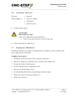 Preview for 57 page of CNC-Step High-Z S-1400T Operating Instructions Manual