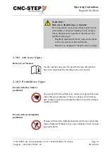 Preview for 33 page of CNC-Step RaptorX-SL1200-S15 Operating Instructions Manual