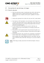 Предварительный просмотр 11 страницы CNC-Step Zero-3 Operating Instructions Manual