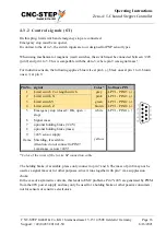 Preview for 16 page of CNC-Step Zero-4 Operating Instructions Manual