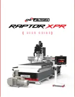 CNC RAPTOR XPR User Manual preview