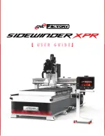 CNC SIDEWINDER XPR User Manual preview