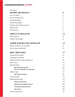 Preview for 3 page of CNC SIDEWINDER XPR User Manual