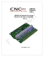 CNC4PC C86ACCP User Manual preview