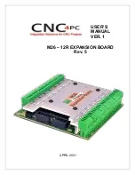 CNC4PC M26- 12R User Manual preview