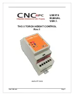 Предварительный просмотр 1 страницы CNC4PC PLASMA THC-3 User Manual