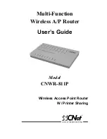 CNET CNWR-811P User Manual предпросмотр