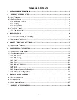 Preview for 2 page of CNET CSH-2400W User Manual