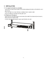 Preview for 6 page of CNET CSH-2400W User Manual