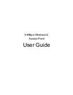 Preview for 1 page of CNET CWA-854 User Manual