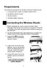 Preview for 2 page of CNET CWR-854 Quick Installation Manual