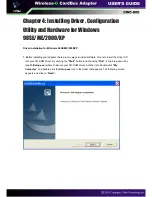 Preview for 6 page of CNET Wireless-G CardBus Adapter CWC-800 User Manual