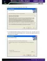 Preview for 7 page of CNET Wireless-G CardBus Adapter CWC-800 User Manual
