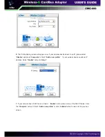 Preview for 19 page of CNET Wireless-G CardBus Adapter CWC-800 User Manual