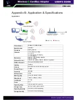 Preview for 22 page of CNET Wireless-G CardBus Adapter CWC-800 User Manual