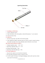 Preview for 1 page of CNI GLP-589 Operating Instructions