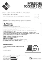 Preview for 1 page of CNP Brands Bebe Care Rverse XLR Quick Start Manual