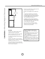 Preview for 8 page of CNP INDUSTRIES Wind Crest WCG300S Use, Care And Installation Manual