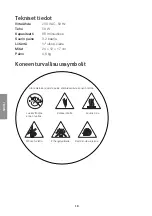 Preview for 18 page of CO/Tech 777 Original Instructions Manual