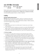 Preview for 3 page of CO/Tech DM-160B Original Instructions Manual