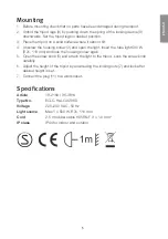 Preview for 5 page of CO/Tech ECLC-HALO-0206D User Manual