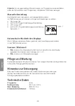 Preview for 22 page of CO/Tech EMT448ET Original Instruction