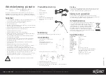 Предварительный просмотр 2 страницы CO/Tech HK-LB644A-1TSV Instruction Manual