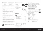 Предварительный просмотр 3 страницы CO/Tech HK-LB644A-1TSV Instruction Manual