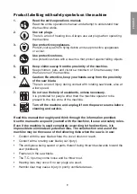 Предварительный просмотр 9 страницы CO/Tech J1x-JF2-210 Owner'S Manual