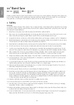 Preview for 2 page of CO/Tech JFB10 Original Instructions Manual