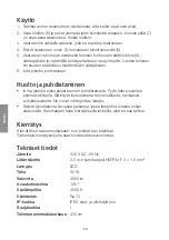 Preview for 14 page of CO/Tech S106-S-30W Original Instructions Manual