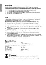 Preview for 6 page of CO/Tech S1J-AJ8-10 Instruction Manual