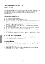 Предварительный просмотр 12 страницы CO/Tech WL18-2 Original Instructions Manual