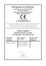 Предварительный просмотр 38 страницы CO/Tech Z1C-HW-2609 Owner'S Manual