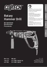 CO/Tech Z1C-HW2-2600E Original Instructions Manual preview