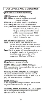 Preview for 13 page of Co2meter 7752 Operation Manual