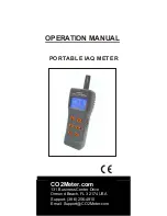 Co2meter 77597 Operation Manual предпросмотр