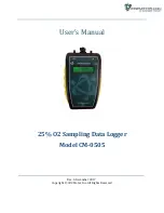 Co2meter CM-0505 User Manual preview