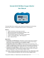 Co2meter GasLab SAN-102 User Manual предпросмотр