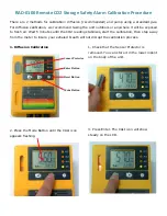 Co2meter RAD-0100 Calibration Procedure предпросмотр