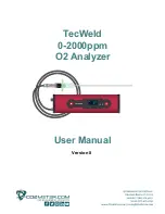 Co2meter TecPen Weld O2 User Manual предпросмотр