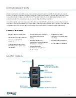 Preview for 3 page of CoachComm Cobalt Plus Operating Manual