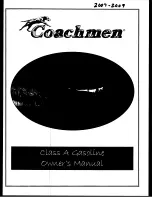 Coachmen RV Class A Gasoline 2007 Owner'S Manual preview