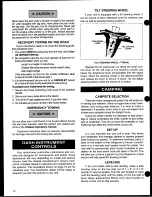 Preview for 14 page of Coachmen RV Santara 2001 Owner'S Manual