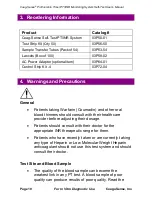 Preview for 10 page of CoaguSense Coag-Sense Prothrombin Time PT/INR Self-Test User'S Manual