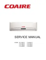 Coaire CIC-09M1Z Service Manual предпросмотр