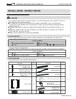 Предварительный просмотр 5 страницы Coast-Air CEG-123A Installation And Operation Instruction Manual